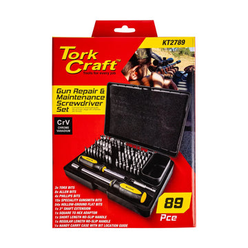 Tork Craft Gunsmithing Set 89pc Screwdriving Set Professional - image 01