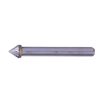 Tork Craft Rotary Burr Tungsten 8x7x6mm 60 Degree Cone - image 01