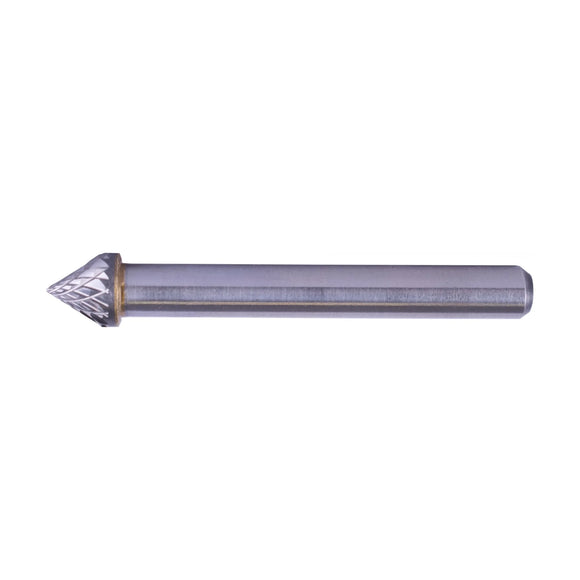 Tork Craft Rotary Burr Tungsten 8x7x6mm 60 Degree Cone - image 01