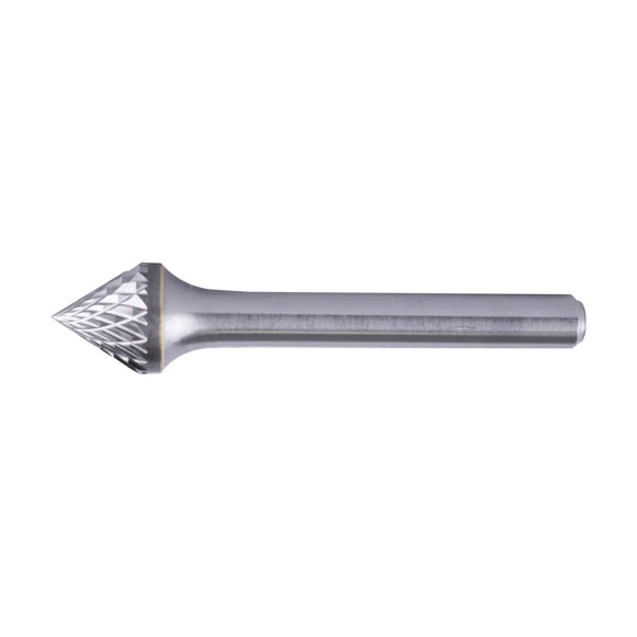 Tork Craft Rotary Burr Tungsten 12x10x6mm 60 Degree Cone - image 01