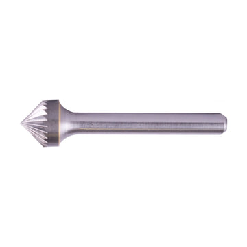 Tork Craft Rotary Burr Tungsten 12x6x6mm 90 Degree Cone - image 01