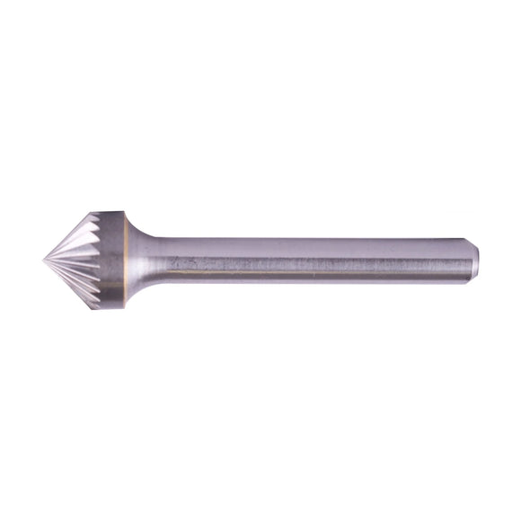 Tork Craft Rotary Burr Tungsten 12x6x6mm 90 Degree Cone - image 01