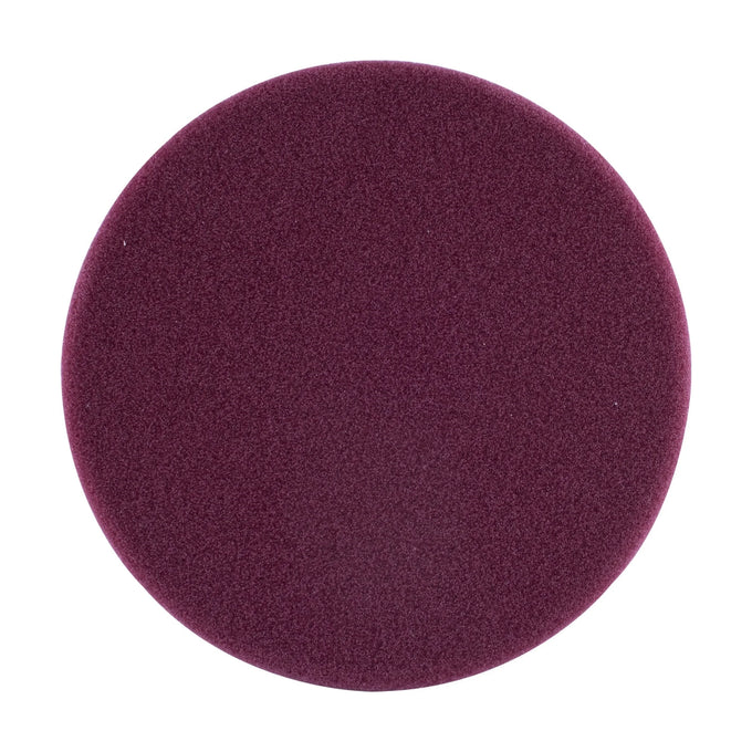 Tork Craft Foam Pad Hook And Loop Maroon Sponge 150mm 6' Heavy Compounding - image 01