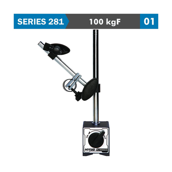 Accud Magnetic Stand 100kgf with Fine Adjustment - image 01
