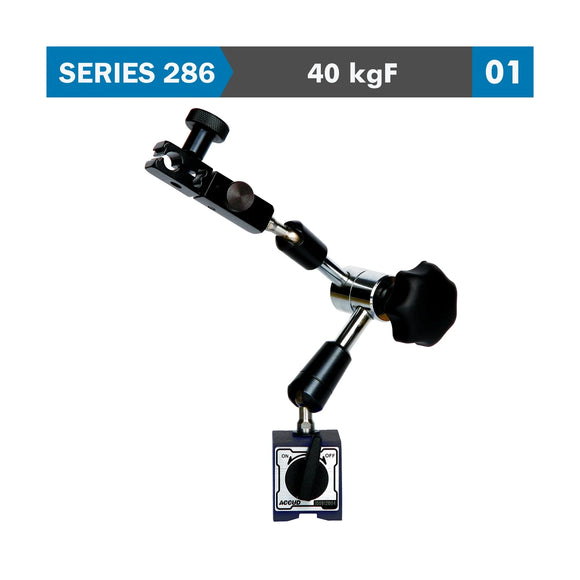 Accud Mini Magnetic Stand 40kgf with Fine Adjustment - image 01