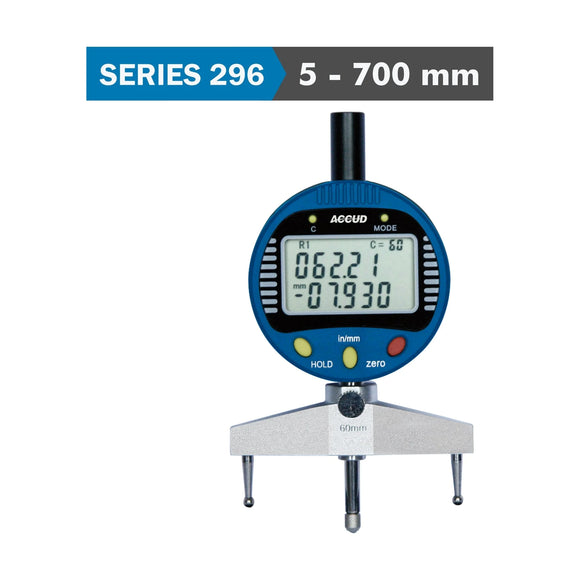Accud Digital Radius Gauge R5-700mm 0.01mm Radius - image 01