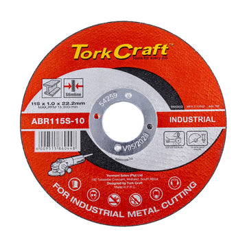 Tork Craft Cutting Disc Industrial Metal & Stainless Steel 115 X 1.0 X 22.2 Mm - image 01