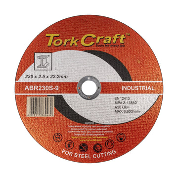 Tork Craft Cutting Disc Industrial Metal 230 X 2.5 X 22.2 Mm - image 01