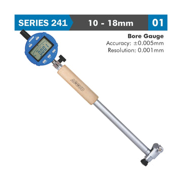 Accud Digital Precision Bore Gauge 10-18mm 0.012mm Accuracy 0.001mm Graduation - image 01