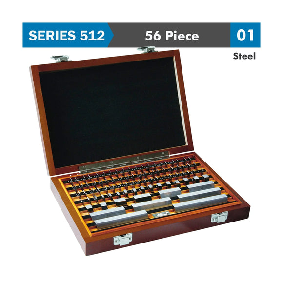 Accud Steel Gauge Block Set Iso3650 Grade 1 56 - image 01