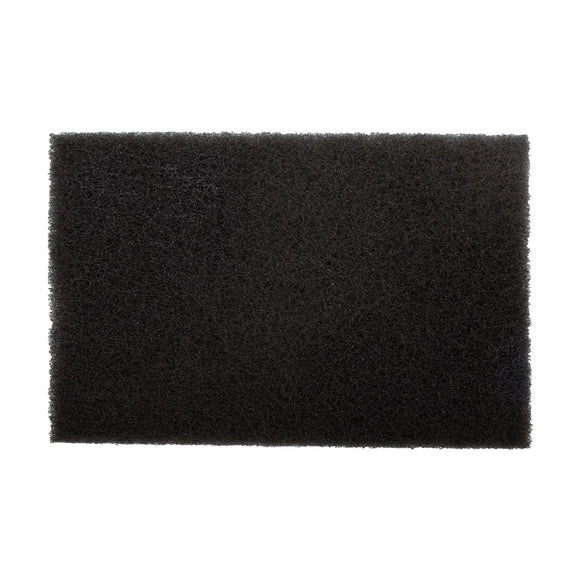 Tork Craft Pad Non Woven Industrial Strength 150 X 230mm Medium Black 5pc - image 01