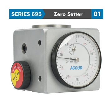 Accud Zero Setter 0.0010mm Accuracy Magnetic Base - image 01