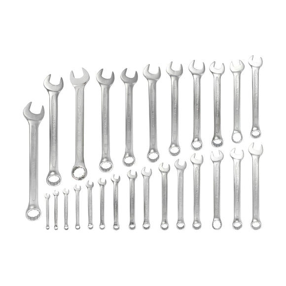 Tork Craft 26pcs Combination Spanner Set 6-32mm Deep Offset Jumbo Rack - image 01