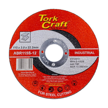 Tork Craft Cutting Disc Industrial Metal 115 X 3.0 X 22.2 Mm - image 01