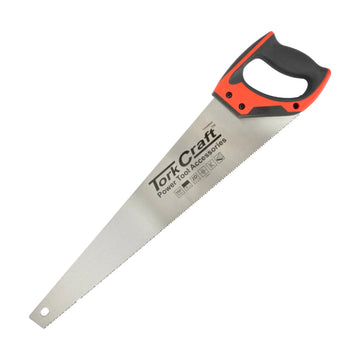 Tork Craft Hand Saw 550mm 7TPI 0.9mm Temp. Blade Abs Handle - image 01