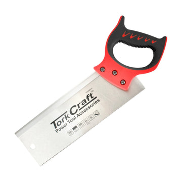 Tork Craft Back Saw 300mm 12TPI 0.7mm Temp. Blade Abs Handle - image 01