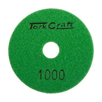 Tork Craft 100mm Diamond Polishing Pad 1000 Grit Dry Use - image 01