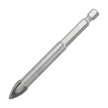 Tork Craft Glass & Tile Drill 12mm 4 Flute With Hex Shank - image 01