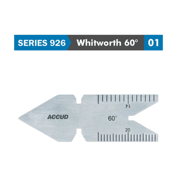 Accud Center Gauge Whitworth 55° 30' Accuracy - image 01