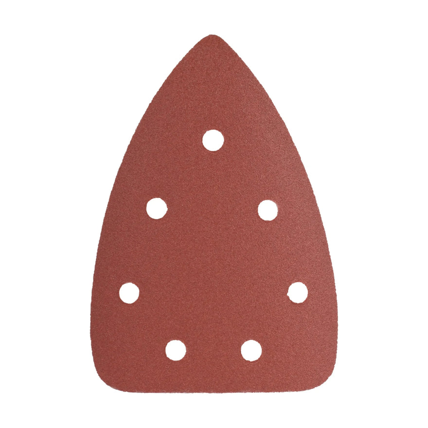 Tork Craft Sanding Tri - 60 Grit 145 X 145 X 100mm 5 Pack For TCMS Hook And Loop - image 01