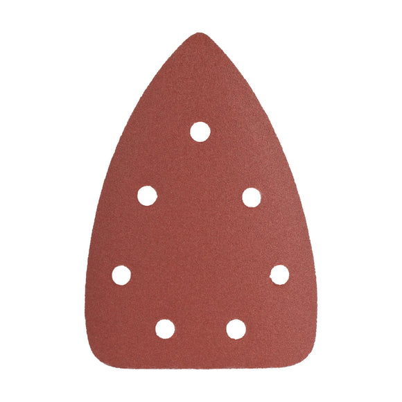 Tork Craft Sanding Tri - 120 Grit 145 X 145 X 100mm 5 Pack For TCMS Hook And Loop - image 01