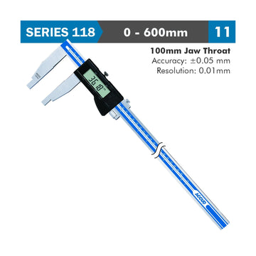 Accud Digital Caliper 600mm 0.05mm Accuracy S / Stell 0.01mm Resolution - image 01