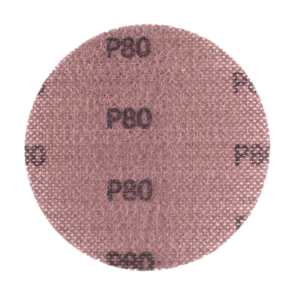 Tork Craft Dura Mesh Abrasive Disc 150mm Hook & Loop 80 Grit for Sander Polisher 3pc - image 01