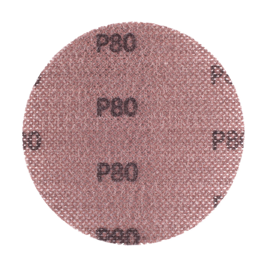 Tork Craft Dura Mesh Abrasive Disc 150mm Hook & Loop 80 Grit for Sander Polisher 3pc - image 01