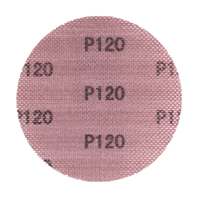 Tork Craft Dura Mesh Abrasive Disc 150mm Hook And Loop 120 Grit for Sander Polisher 3pc - image 01