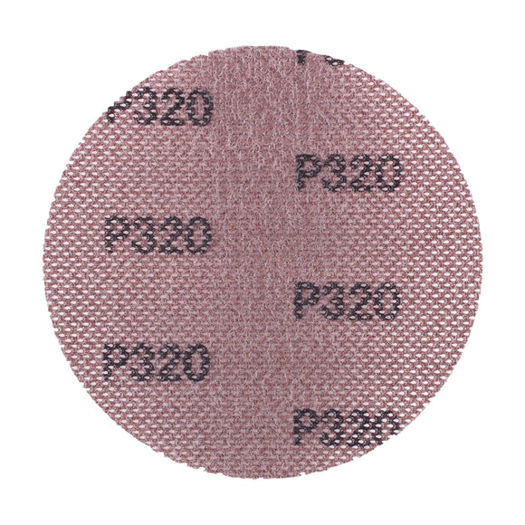 Tork Craft Dura Mesh Abrasive Disc 150mm Hook And Loop 320 Grit for Sander Polisher 3pc - image 01