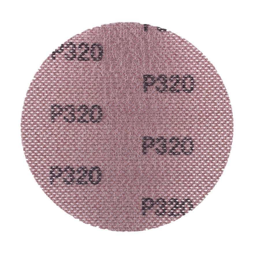 Tork Craft Dura Mesh Abrasive Disc 150mm Hook And Loop 320 Grit for Sander Polisher 3pc - image 01