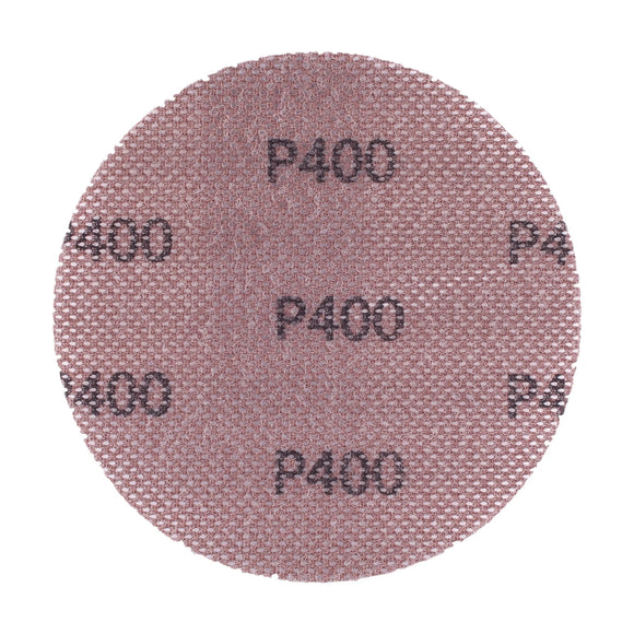 Tork Craft Dura Mesh Abrasive Disc 150mm Hook And Loop 400 Grit for Sander Polisher 3pc - image 01
