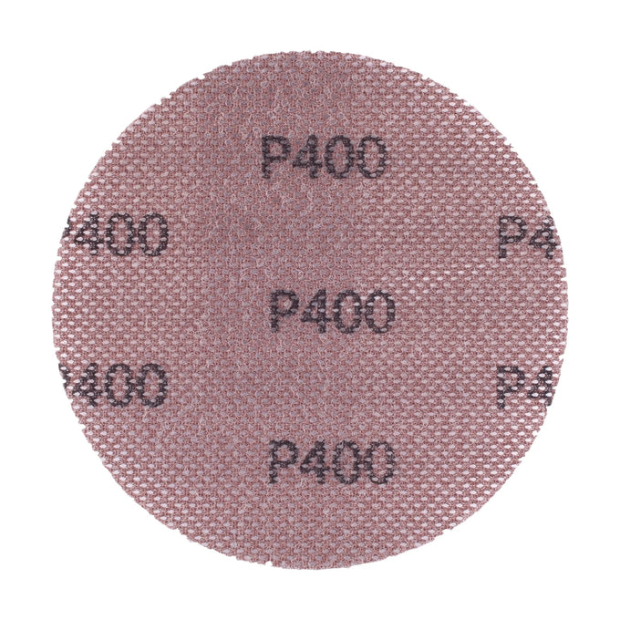 Tork Craft Dura Mesh Abrasive Disc 150mm Hook And Loop 400 Grit for Sander Polisher 3pc - image 01