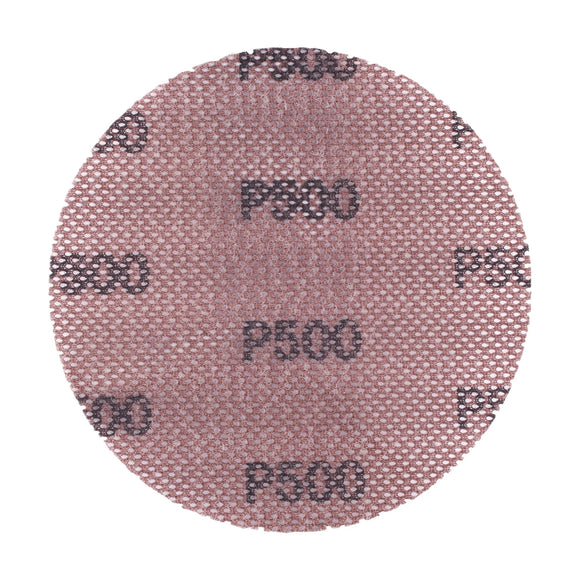 Tork Craft Dura Mesh Abrasive Disc 150mm Hook And Loop 500 Grit for Sander Polisher 3pc - image 01