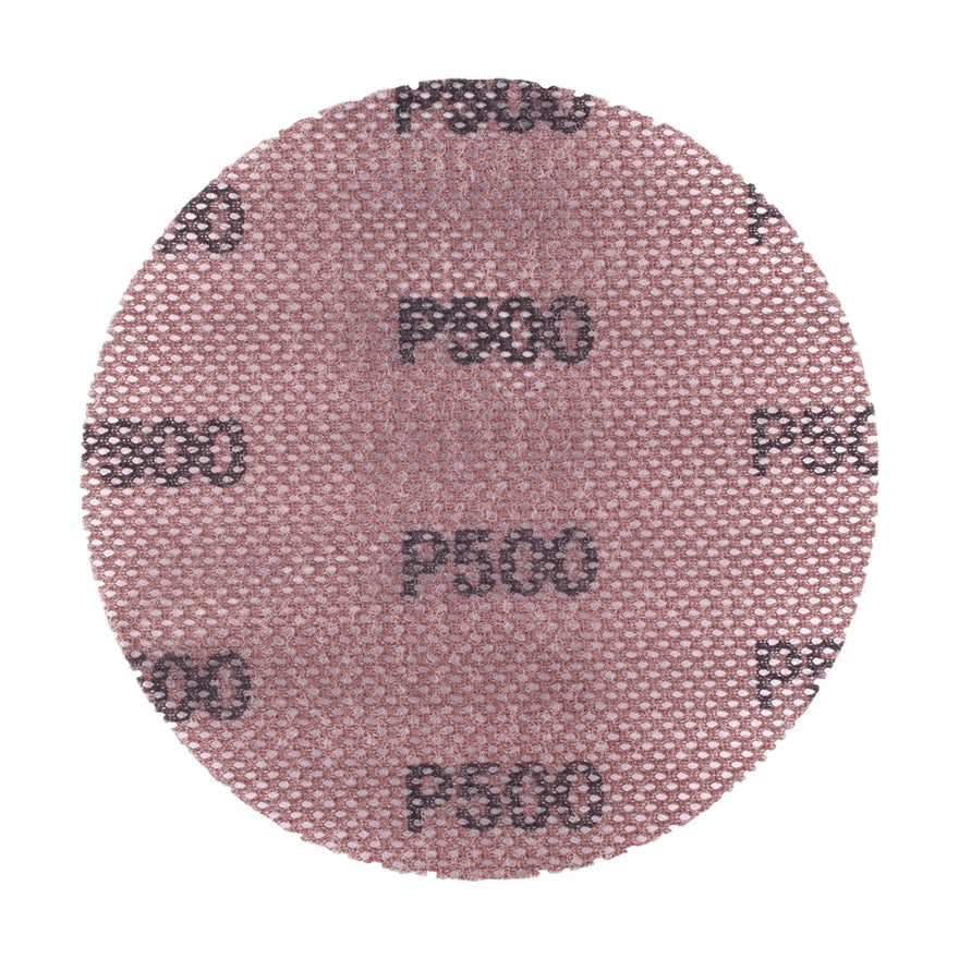 Tork Craft Dura Mesh Abrasive Disc 150mm Hook And Loop 500 Grit for Sander Polisher 3pc - image 01