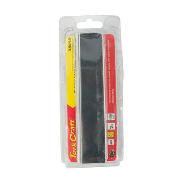 Tork Craft Vice Jaws Magnetic Aluminium 150mm X 32mm 2pc Rubber Face - image 01