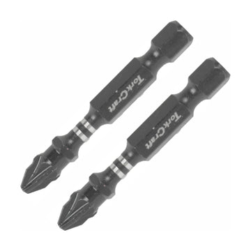 Tork Craft Bit Impact Pozi 2 X 50mm Power Pz2 2 Pack - image 01