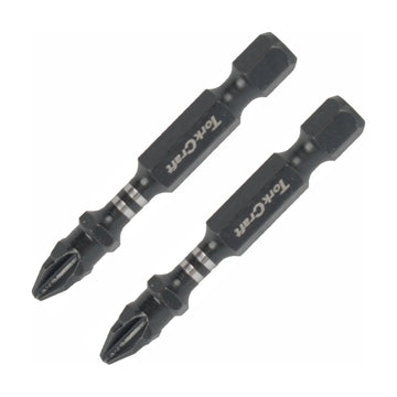 Tork Craft Bit Impact Philips 2 X 50mm Power PH2 2 Pack - image 01