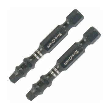 Tork Craft Bit Impact Square Sq No.3 X 50mm Power Sq3 2 Pack - image 01