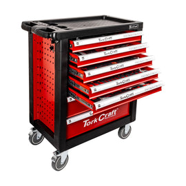 Tork Craft Tork Craft 7 Drawer 196pc Roller Box Cabinet On Castors Trolly - image 01