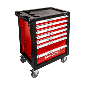 Tork Craft Tork Craft 7 Drawer Roller Tool Box Cabinet On Castors Empty - image 01