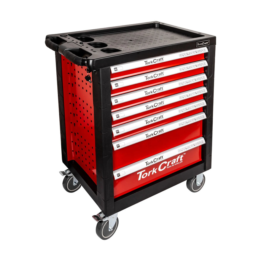 Tork Craft Tork Craft 7 Drawer Roller Tool Box Cabinet On Castors Empty - image 01