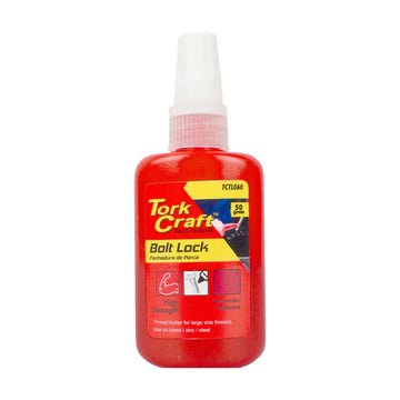 Tork Craft Bolt Lock High Strength For Large Sized Threads - Red - 50g - image 01