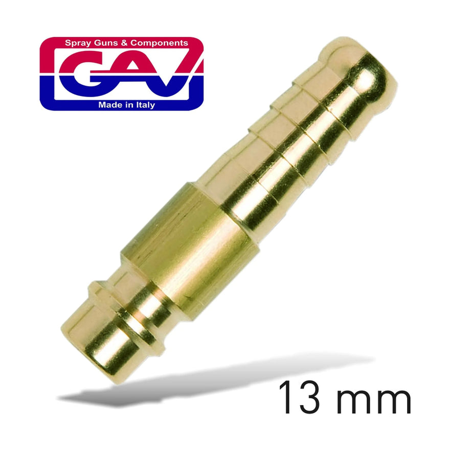 GAV Brass Connector 13mm Hose German - image 01