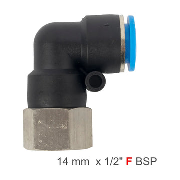 AirCraft PU Hose Fitting Elbow 14mm-1/2 F - image 01