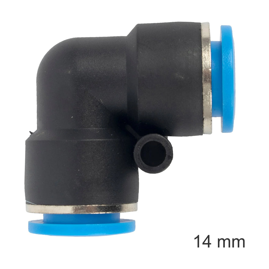 AirCraft PU Hose Fitting Elbow 14mm - image 01