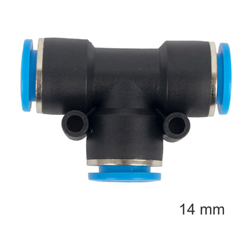 AirCraft PU Hose Fitting Tee 14mm - image 01