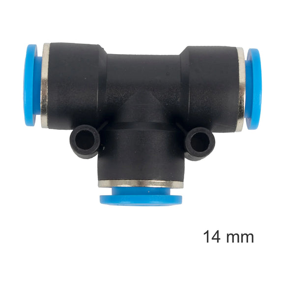 AirCraft PU Hose Fitting Tee 14mm - image 01