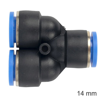 AirCraft PU Hose Fitting Y Joint 14mm - image 01