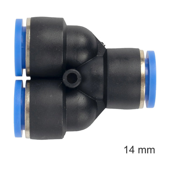 AirCraft PU Hose Fitting Y Joint 14mm - image 01